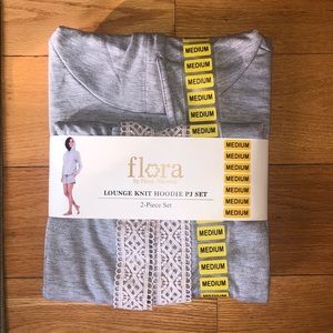 Lounge knit hoodie PJ set